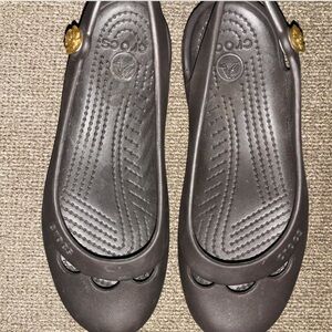 Crocs Brown Ballerina Flats